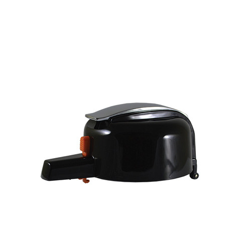 Service Ideas ELLBLORT Black Plastic Decaf Lever Replacement Lid