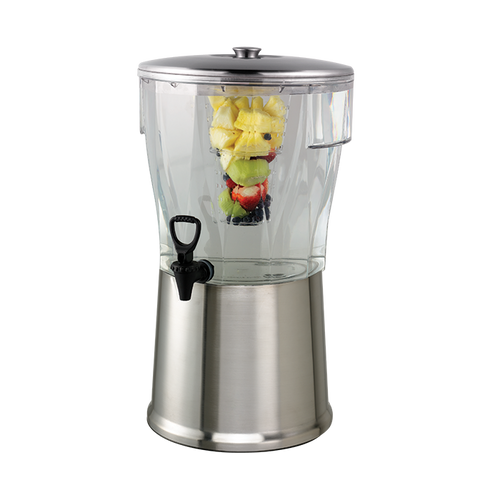 Service Ideas CBDRT5SS 5 Gal. Single Stainless Steel Base Beverage Dispenser