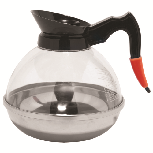 Service Ideas PCB18 60.8 Oz. Clear Polycarbonate Coffee Decanter