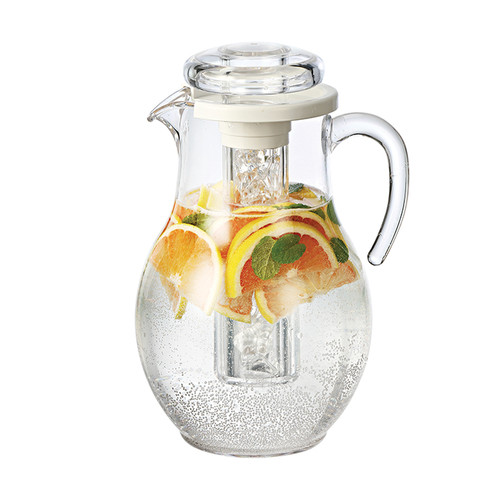 Service Ideas SWP33SB 111.5 Oz. Clear SAN Water Pitcher