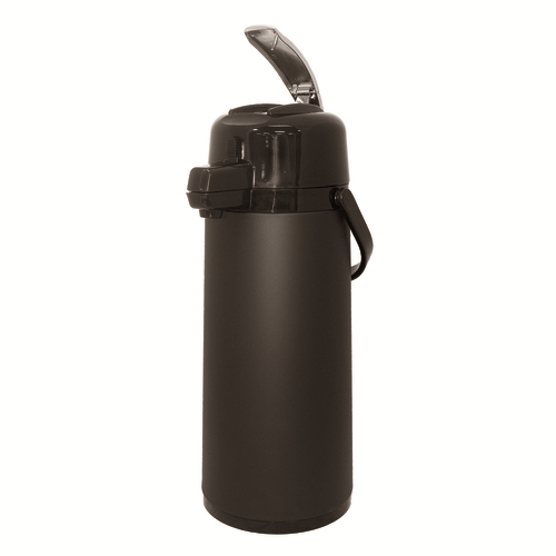 Service Ideas ECAL22BLMAT 2.2 L. Metal Lever Black Eco-Air Airpot