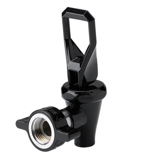 Service Ideas 090101 2.75" W Black Jewel Classic Beverage Dispenser Spigot