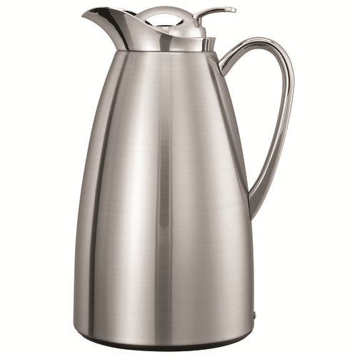 Service Ideas CJZS1BS 33.8 Oz. Brushed Finish Stainless Steel Classy Vacuum Carafe