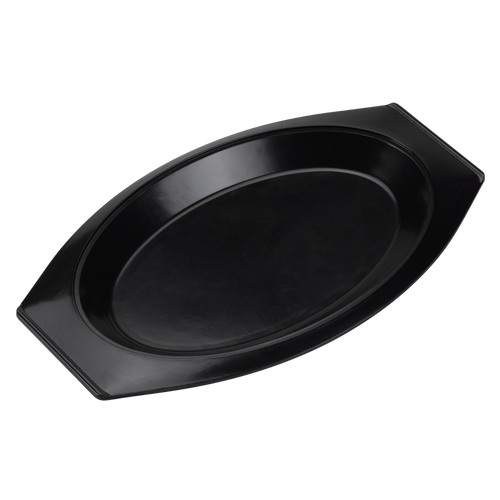 Service Ideas RO117BL 13.75" W Plastic Oval Thermo-Plate Platter Base Only