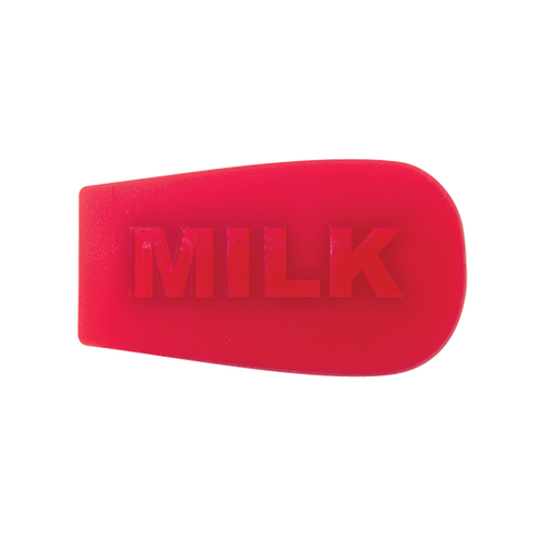Service Ideas 10-00209-002 0.5" H Red Silicone "Milk" Stanley Commercial Content Indicator Sock