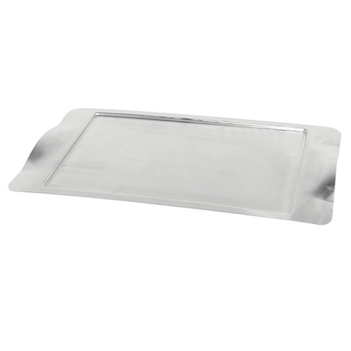 Service Ideas SM-42 20.75" W Rectangular Stainless Steel Mod18 Steelworks Tray