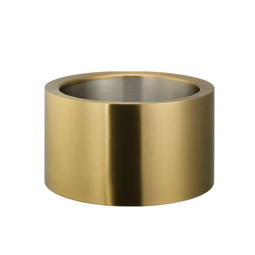 Service Ideas PT2BSVG 1.5 Gal. Round Stainless Steel Metallic Elements Party Tube