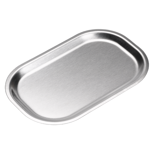 Service Ideas LO12SS Stainless Steel Rectangular Thermo-Plate Platter Insert Only
