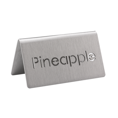 Service Ideas 1C-BF-PINEAPPLE-MOD 1.5" H Metal "Pineapple" Beverage ID Tent