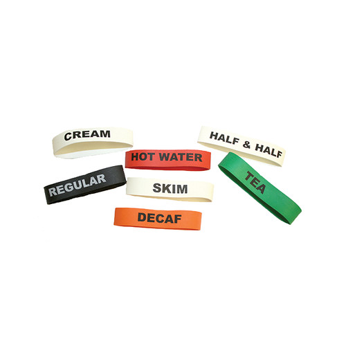 Service Ideas FBVARIETY Non-Toxic Rubber Flavorband Label Variety Pack