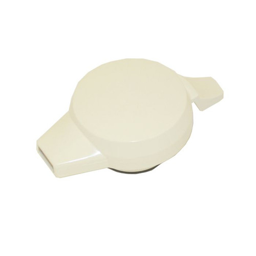 Service Ideas NGLWWH White Welded Push Button Server Lid