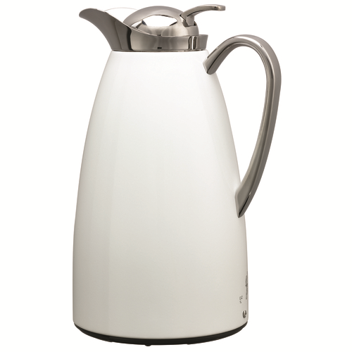 Service Ideas CJZ1WHT 33.8 Oz. Stainless Steel Classy™ Vacuum Carafe