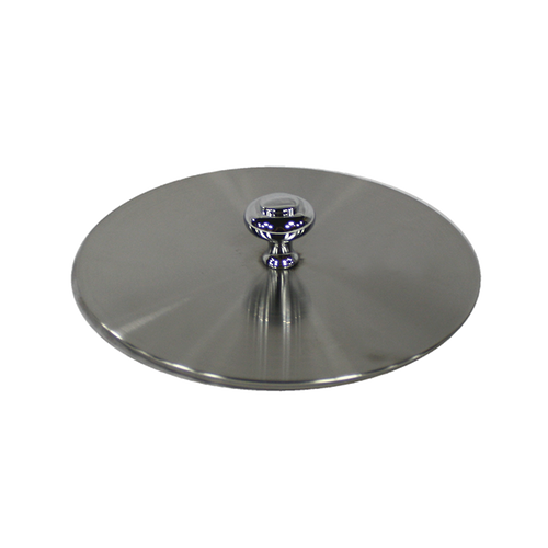 Service Ideas IBSQLID Stainless Steel Brushed Finish Lid Only for IBSQ3BS