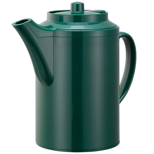 Service Ideas TS612FG 16 Oz. Forest Green Plastic Teapot