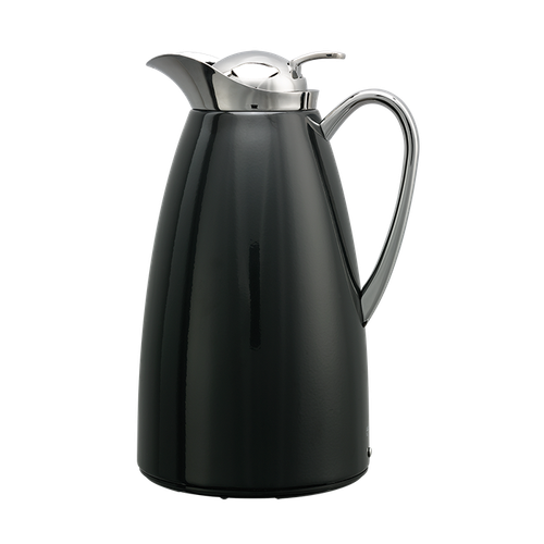 Service Ideas CJZ1BLK 33.8 Oz. Stainless Steel Classy™ Vacuum Carafe