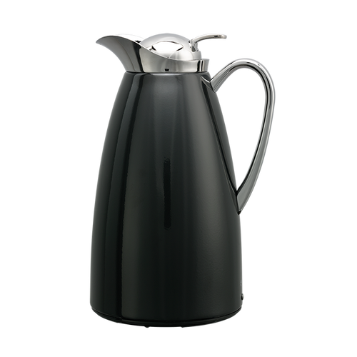 Service Ideas CJZ1BLK 33.8 Oz. Stainless Steel Classy™ Vacuum Carafe