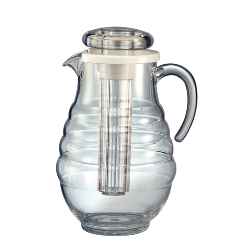 Service Ideas SWP33RB 101.4 Oz. Clear SAN Water Pitcher