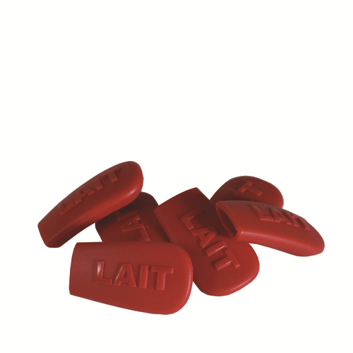 Service Ideas 10-00209-006 0.5" H Red Silicone "Lait" Stanley Commercial Content Indicator Sock