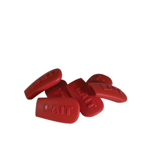 Service Ideas 10-00209-006 0.5" H Red Silicone "Lait" Stanley Commercial Content Indicator Sock