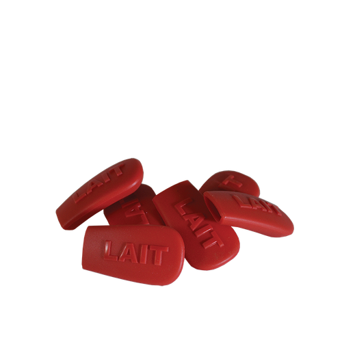 Service Ideas 10-00209-006 0.5" H Red Silicone "Lait" Stanley Commercial Content Indicator Sock