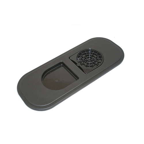 Service Ideas ITSL5GLIDC Black Plastic Lid