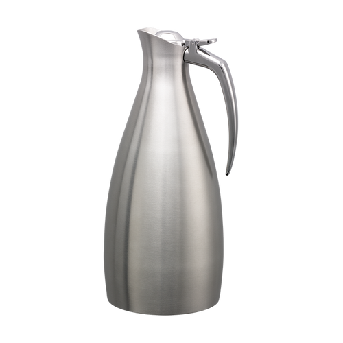 Service Ideas ALTU15BS 50 Oz. 18/8 Stainless Steel Brushed Body Polished Handle Altus Server