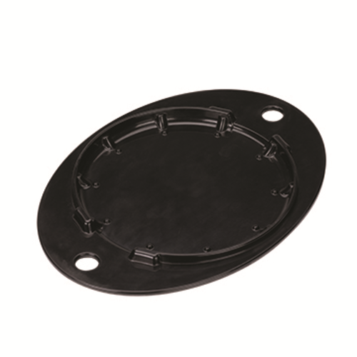 Service Ideas HS15BL2 9.25" W Round Well Black Hot Solutions Insulated Skillet Holder Only
