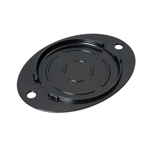 Service Ideas HS15BL2 9.25" W Round Well Black Hot Solutions Insulated Skillet Holder Only