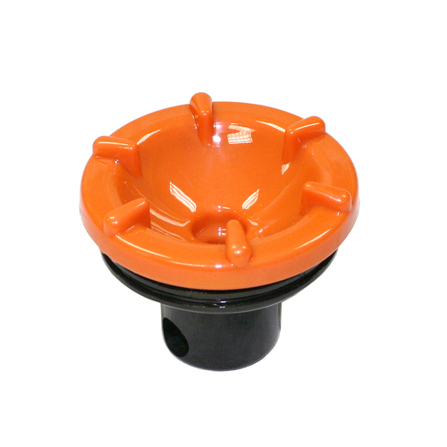 Service Ideas SJBTLOR Orange Plastic SteelVac Vacuum Carafe Lid
