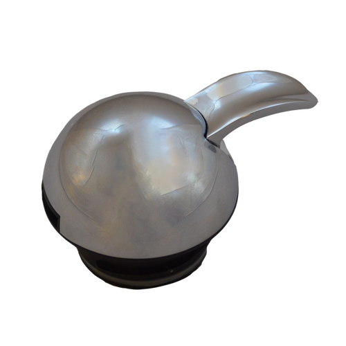 Service Ideas NICPBLID 2.5" Stainless Steel Replacement Lid for Nicollet Series