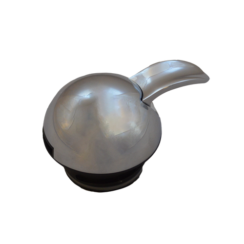 Service Ideas NICPBLID 2.5" Stainless Steel Replacement Lid for Nicollet Series