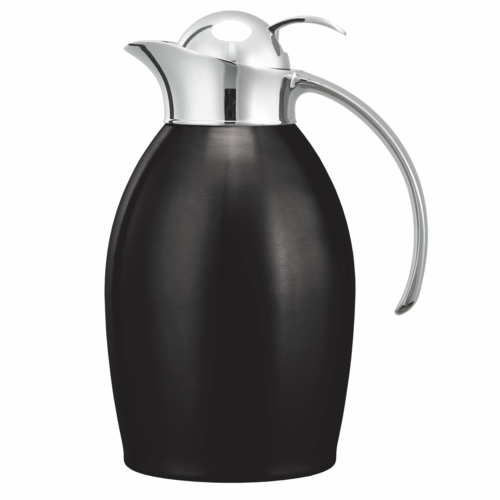 Service Ideas NIC10BSPBBX 33.8 Oz. Black Stainless Steel Nicollet Series Carafe