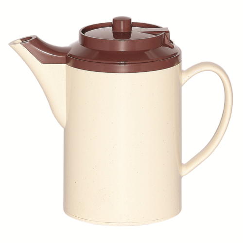 Service Ideas TS612ST/BR 16 Oz. Brown Plastic Teapot