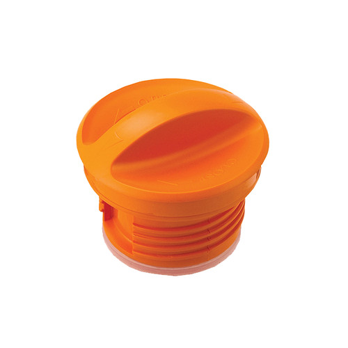 Service Ideas FSLIDOR Orange SteelVac Creamer Lid for FS series