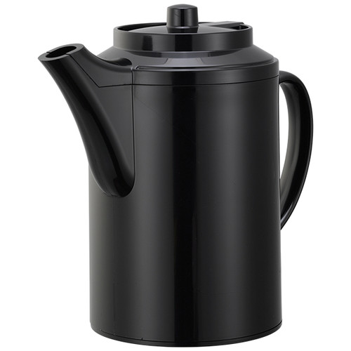 Service Ideas TS612BL 16 Oz. Black Plastic Teapot