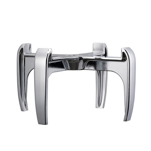 Service Ideas URN30VLEGMD 10" W Stainless Steel Modern Base with Legs