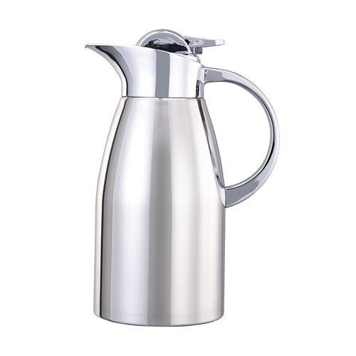 Service Ideas LVP1500 50.7 Oz. Polished Stainless Steel Elite Touch Coffee Server