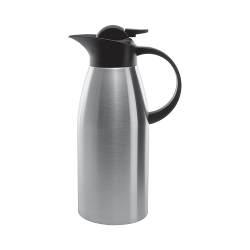 Service Ideas KVP1900 64.2 Oz. Brushed Finish Stainless Touch Coffee Server