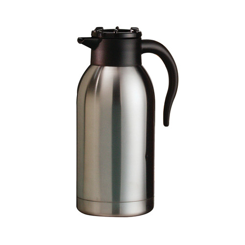 Service Ideas SJB20S 67.7 Oz. Stainless Steel SteelVac Slim Carafe