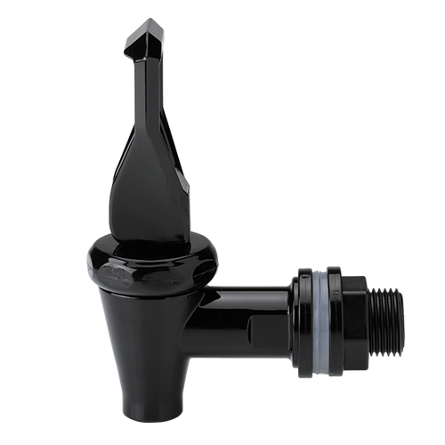 Service Ideas 060101 4" W Black Jewel Classic Beverage Dispenser Spigot
