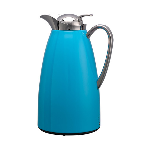 Service Ideas CJZS1BLU 33.8 Oz. Brushed Finish Classy Vacuum Carafe