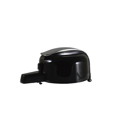 Service Ideas ELLBL Black Plastic Lever Replacement Lid