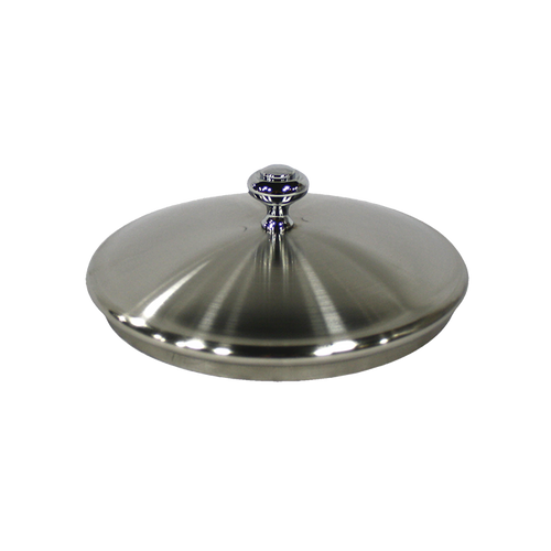 Service Ideas IB3BSLID Round Stainless Steel Lid Only - for 3 L. Ice Bucket (IB3BS)