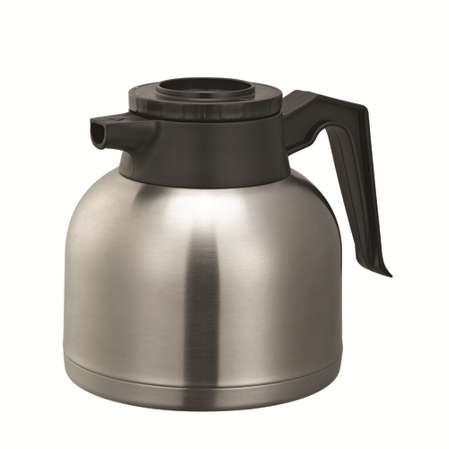 Service Ideas SHS19S 64.2 Oz. Stainless Steel Brew Thru Server