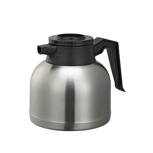 Service Ideas SHS19S 64.2 Oz. Stainless Steel Brew Thru Server