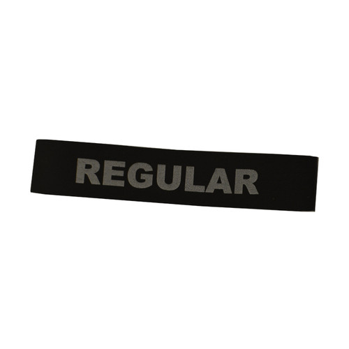 Service Ideas FBREGULAR "Regular" Non-Toxic Rubber Flavorband Label