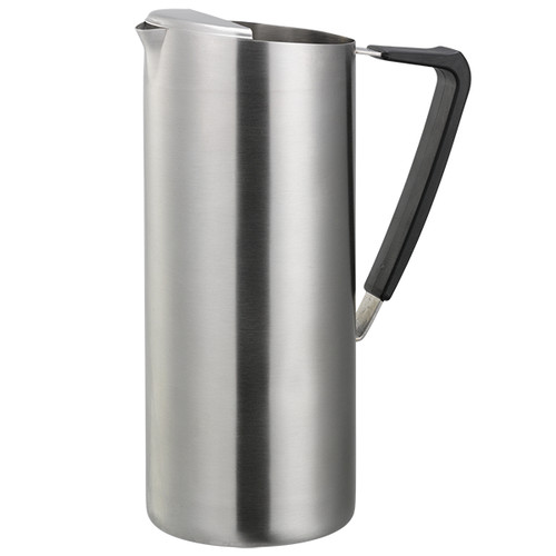 Service Ideas X7DWBS 54 Oz. Stainless Stee; Double Wall Slim Profile Water Pitcher
