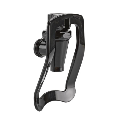 Service Ideas ITSPIGHFV2 Black Hands-Free Spigot for Stainless Steel Tea Urn