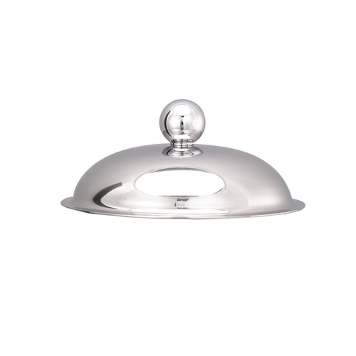 Service Ideas VURN15LKCH 8" W Gasket Lid with Chrome Knob