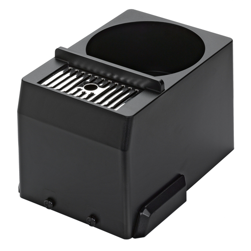 Service Ideas APDT1HBL Black Plastic Airpot Holder or Driptray